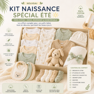 Accueil kit naissance Été premium